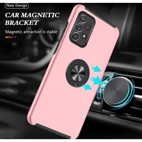 For Samsung A51 Case Car Magnetic Holder Cover Samsung Galaxy A71 A50 A 51 A 71 A50 A5 1 A7 1 A5 0 Shockproof Armor Stand Cases