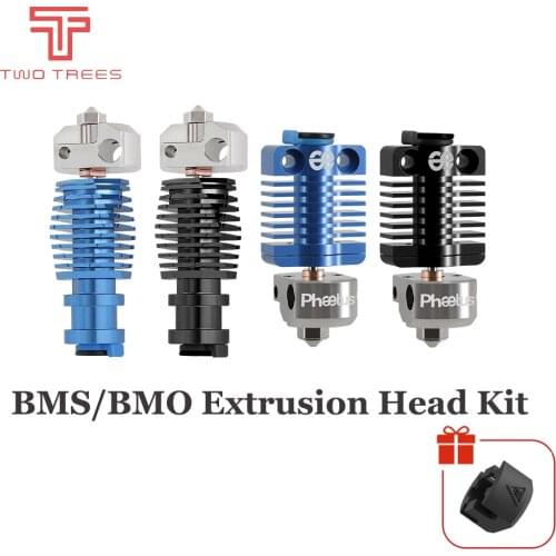 BMO BMS Dragonfly Hotend Bimetal Heatbreak Throat Kit For BMG Titan Bowden Extruder Direct Drive V6 Hotend Prusa CR10 ENDER 3
