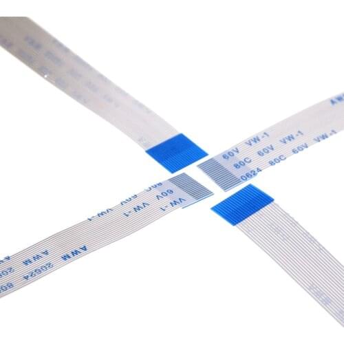 10PCS/LOT FFC/FPC Flexible Flat Cable 0.5mm pitch 18 pin 400mm +/-20mm length