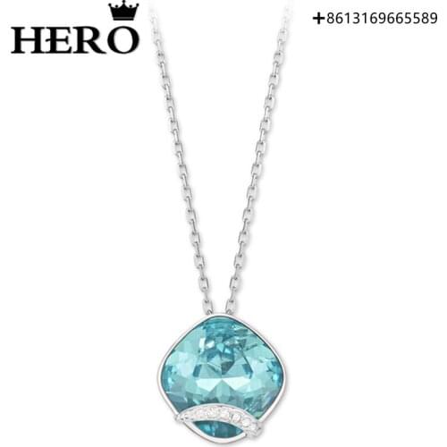 HERO High Quality Original Copy 1:1SWA Gem Necklace Logo Gift Preferred Free Package Manufacturers Wholesale