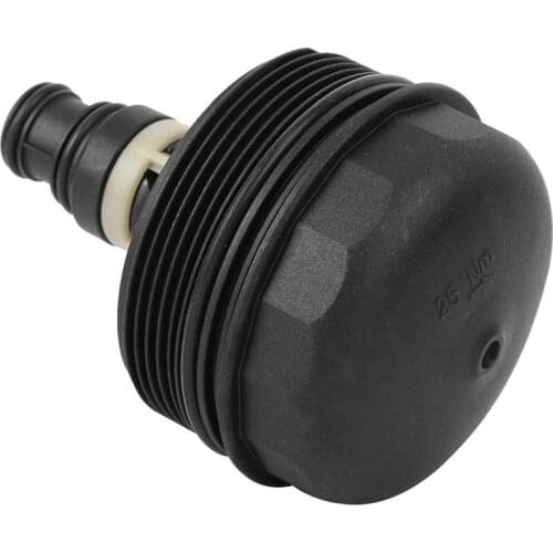 Oil Filter Housing Cap Cover 11427508968 Fits for -BMW E81 E87 E88 E82 E91 E46 Oil Filter Cover Replacement