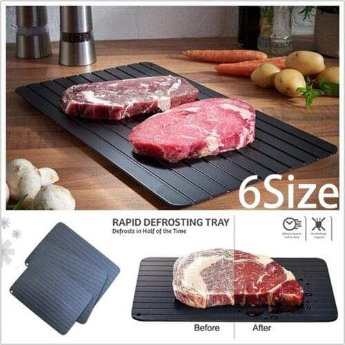 Kitchen Thawing Plate Fast Defrosting Tray Kitchen Defrosting Food Meat Thawing Plate Kitchen Defrosting Tools
