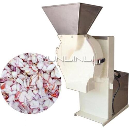 Ginger Slicing Machine Garlic/Ginger/Taro Slicer Commercial Ginger Processing Equipment QC-35
