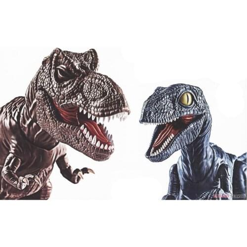 Dinosaur Model Building Kits Tyrannosaurus & Athlon Decisive Battle Sets Assembly Toys For Children Kids & Adults