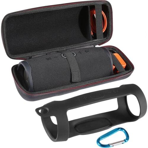2019 Newest Travel Carrying EVA Protective Speaker Pouch Box Cover Bag Case for JBL Charge 4 Portable Wireless Bluetooth Speaker