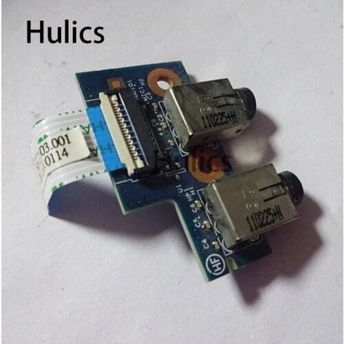 Hulics original laptop sound card board for HP Probook 4520S 4521S 4525S 4526S audio board 48.4GK04.011