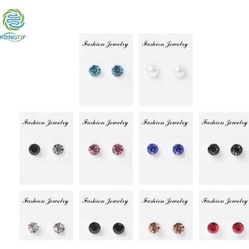 KONGDY 1 Pair Magnet Slimming Item Magnetic Therapy Weight Lose Earring Magnet Slim Patch Ear Stimulating Acupoints
