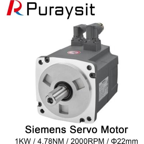 Siemens V90 servo motor 1KW 1FL60621AC612LA1 4.78NM 2000RPM