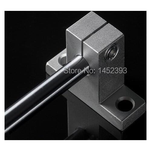 SK25 4 pcs/lot SK25 SH25A 25mm linear shaft support 25mm Linear Rail Shaft Support XYZ Table CNC parts