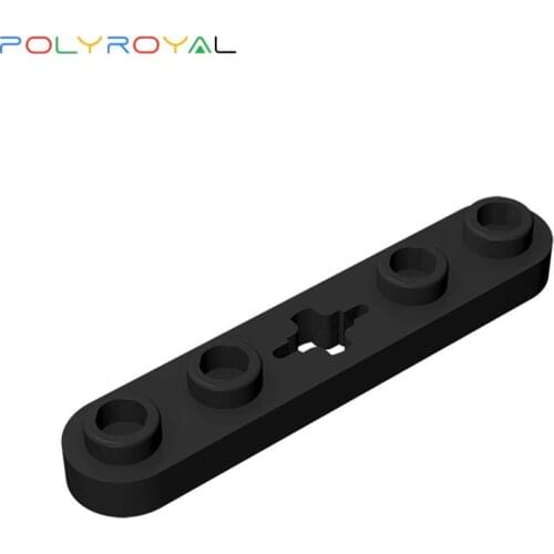 Building Blocks Technical Parts 1x5 middle plate with shaft hole MOC Compatible With brands toys for children 32124