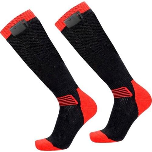 Heating Socks Electric Heated Skiing Socks Winter Sports Men Women Thermal Long Sock Outdoor Cycling Running Football Stockings