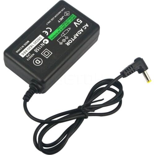 Slim EU/US Plug Home Wall Charger 5V AC Adapter Power Supply Cord for Sony PSP 1000 2000 3000