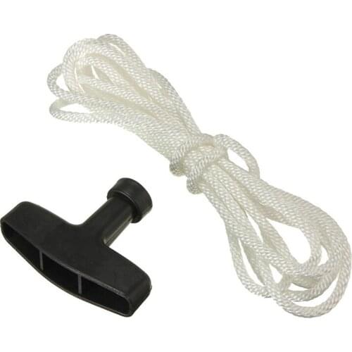 New 1.2m Universal Generator Starter Handle Without Cover Pull Cord Line Rope E7CA