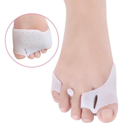 2Pcs=1pair Forefoot Pads Spreader Bunion Corns Overlapping Toe Separator Corrector Cushions Hallux Valgus Foot Care Pedicure