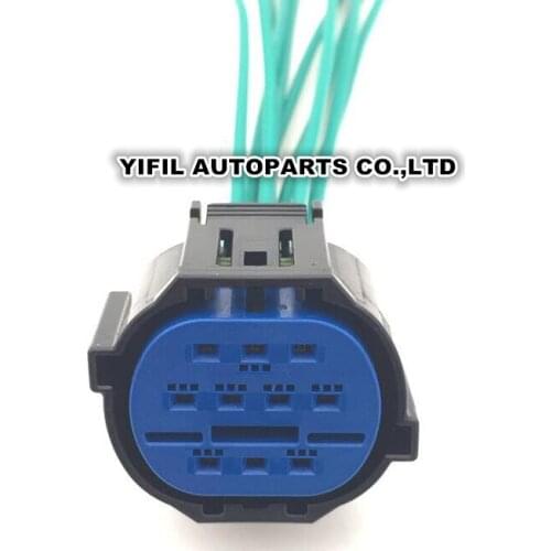 2pcs/lot 10 Pin/Way Female Headlamps Plug Socket Headlight Connector Wire Harness Cable For Hyundai IX25 KIA K2345 HP406-10021