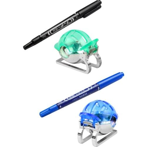 2pcs Golf Ball Line Marker Drawer Liner Alignment Tool Stencil Golfer Gift