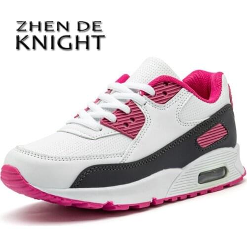 2021 Children Sport Shoes For Girls Sneakers Breathable Elastic Casual Shoes Fashion Kids Sneakers Girl Sport Shoes