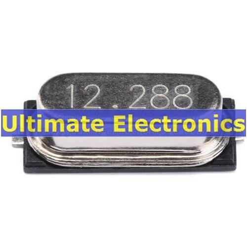 40PCS Passive Crystal Oscillator Patch 49SMD Crystal 12.288MHz 12.288M