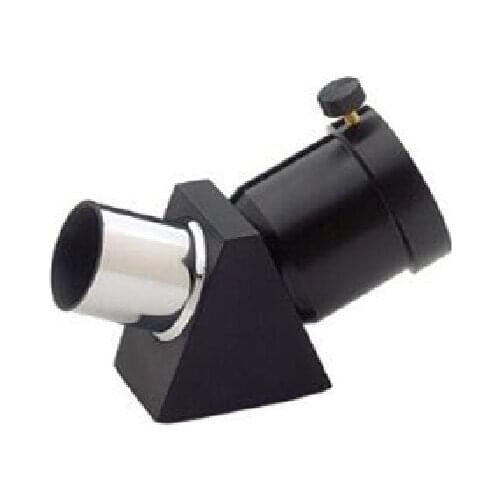 Agnicy Metal 45 Degree Full Erect Image Prism Zenith Mirror 1.25 Inches 31.7MM Standard Interface Erect Image