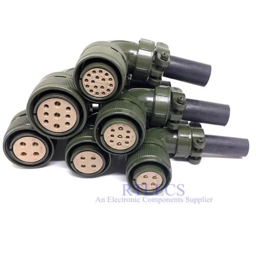 1 Piece MS308A MS308B Servo Motor Connector Aviation Circular receptacle 18-10 20-4 20-18 20-29P 22-22 24-11S Female Socket