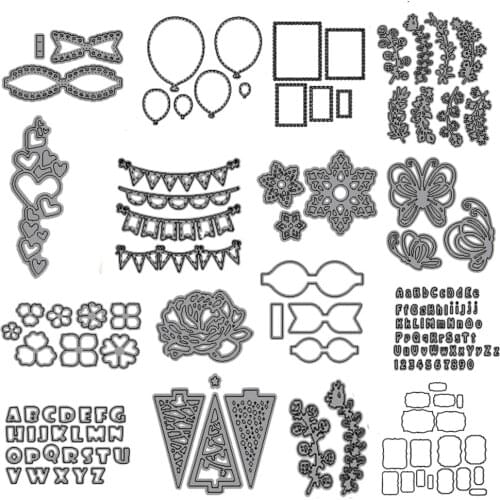 Christmas snowflake bell background metal cutting diy photo album scrapbook card making embossing template decoration mold