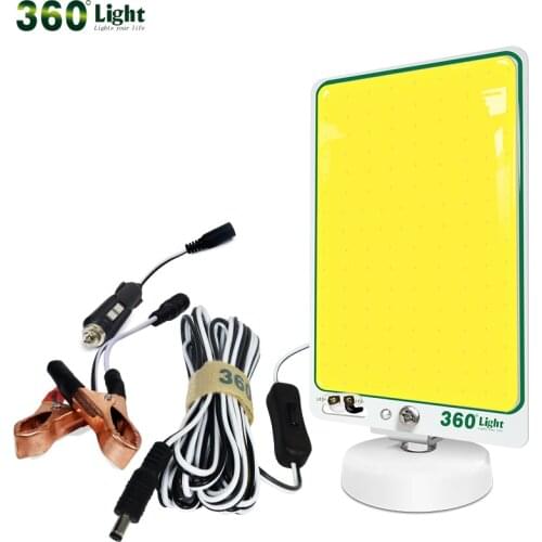 Portable lantern TM-12 COB DC 12v LED 2000LM camping lanterns equipment lighting for fishing tent light road trip Magnetic Lamp