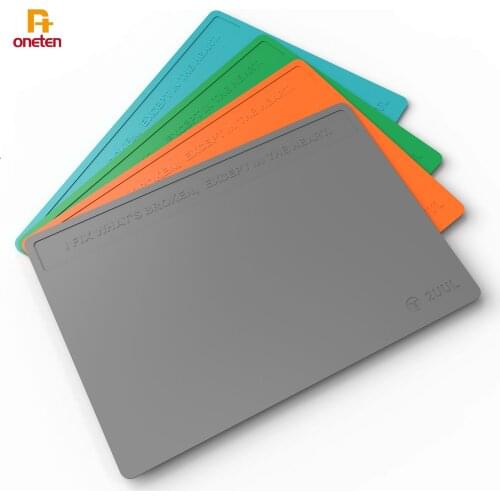 2UUL Insulation Heat Silicon Platform Resistance Soldering Station Repair Pad for BGA Welding Rework Work Mat