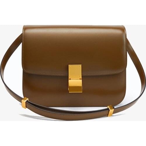 Womens bag 2021 new leather female bag lady handbag high-end quality tofu bag shoulder bag diagonal bag small square bag