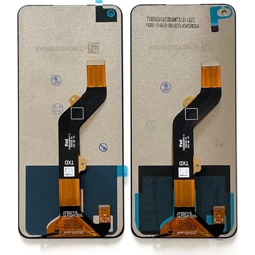 6.8" Original For Infinix Tecno Spark 6 KE7 LCD Display Screen +Touch Panel Digitizer For Tecno Spark6 KE 7 Display Parts