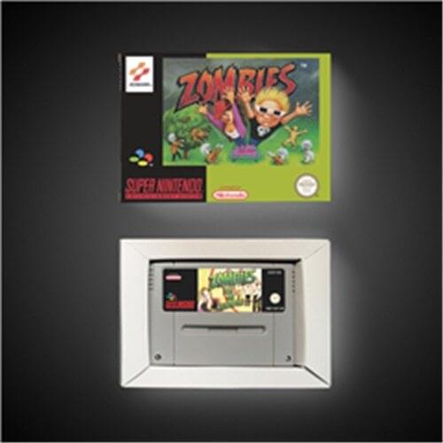 Zombies Ate My Neighbors - EUR Version Action Game Card with Retail Box