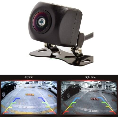 170 Degree Fisheye Lens 1280*720P Super Night Vision MCCD Car Rear View Reverse Parking Camera With Guide Line Waterproof
