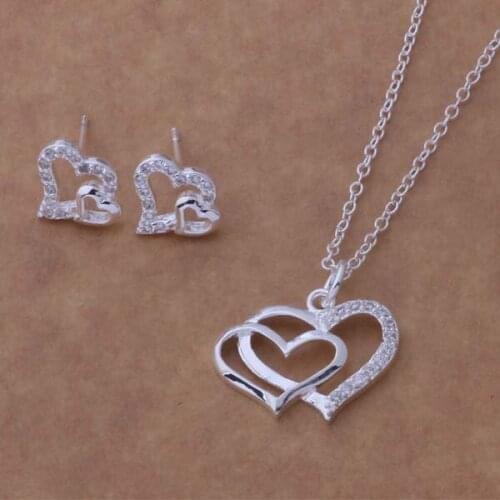 AS334 Trendy wholesale Jewelry Sets Earring 452 + Necklace 106 /apwajhda bqtakiaa