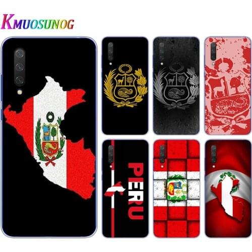 Peru Flag For Xiaomi Mi 11i 11 10i 10T 10 9T 9SE 9 8 A3 CC9 CC9E Note 10 Lite Pro Ultra Soft Phone Case