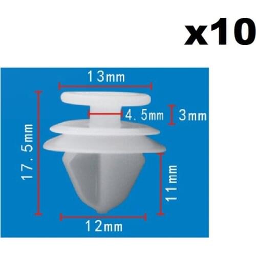 FOR VOLVO OEM 2004-2011 S40 Exterior-Rocker Molding Clip 30648141