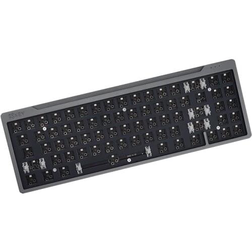 DOPOKEY 71 Keys Hot Swappable Mechanical Keyboard Kit 71 Key Aluminum CASE Switch RGB Lighting Switch Led Type C Keyboard