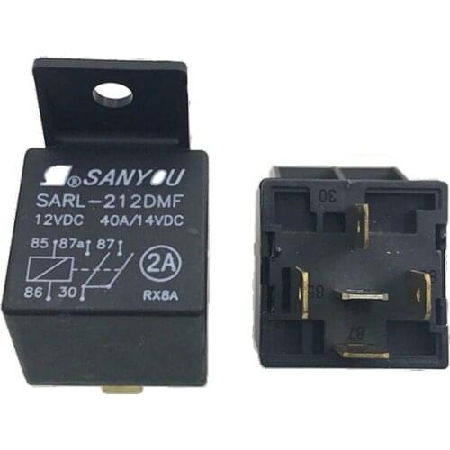 HOT NEW 12V relay SARL-212DMF SARL 212DMF SARL212DMF 12V 12VDC DC12V 40A 5PIN