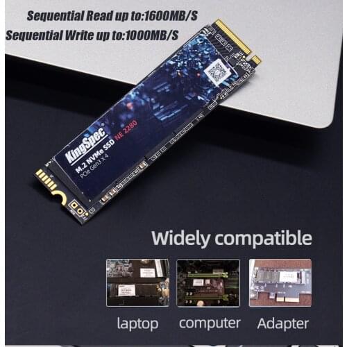 KingSpec ssd m2 nvme 256gb PCIe NVME 128GB 512GB 1TB Internal Solid State Drive 2280 Hard Disk disco duro hdd for Laptop Desktop