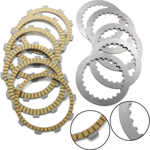 Motorcycle Clutch Friction Disc Plate Kit For Honda CRM125R NSR125F NSR125R NSR125RR ATV TRX350TE TRX350FE FourTrax Rancher 350