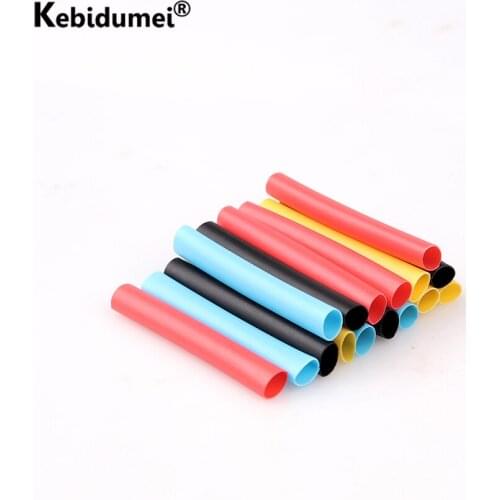 164pcs/bag Heat Shrink Tube Kit Shrinking Assorted Polyolefin Insulation Sleeving Heat Shrink Tubing Wire Cable 8 Sizes 2:1
