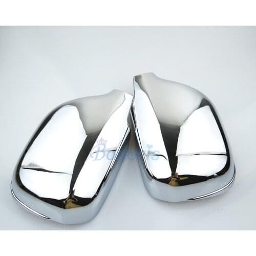 Door Rearview Overlay Side Mirror Cover Rear View Caps Shells Chorme For Toyota Picnic Ipsum 1995-2001 Auto Accessories
