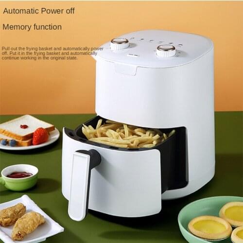 Kudixiong new air fryer home cooking micro-cyclone 360°bake 3L intelligent oil-free multi-function fryer-free electric oven 0191