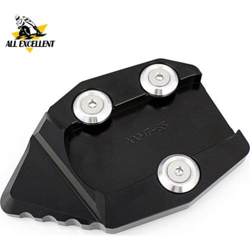 Foot support extension Parking rack increase Kickstand Pad Board Foot Side Stand For KAWASAKI VN650 Vulcan S 650 EN650 15-17