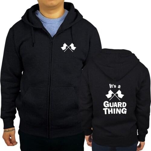 Shirt Sale Printing Machine zipper hoody Color Guard Flags Colorguard ItS A Guard Thing hoodiess For Men sbz8264