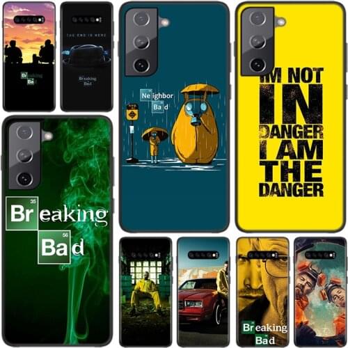Silicone Cover Breaking Bad For Samsung Galaxy S21 S20 FE Ultra S10 S10e Lite S9 S8 S7 S6 Edge Plus Phone Case