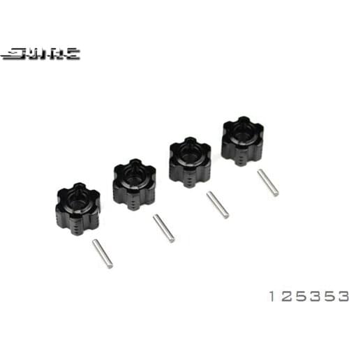 SN-RC 125353 1:10 RCAccessories H12*5+3MM FLOWER WHEEL SEAT(4)