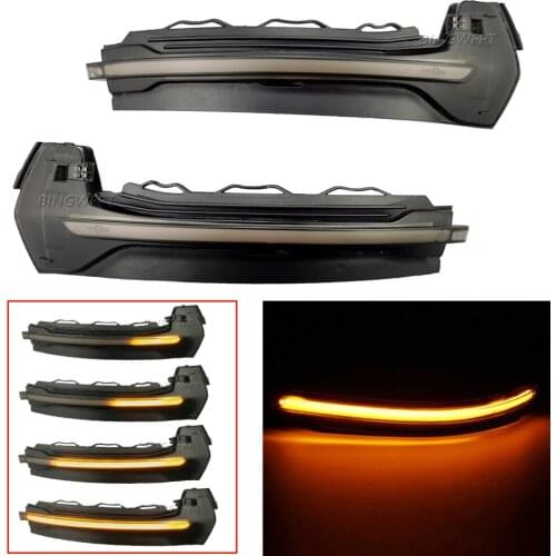 For Audi A3 8V S3 RS3 LED Dynamic Turn Signal Light Flowing Water Side Mirror Indicator Blinker 2013 2014 2015 2016 2017 2018