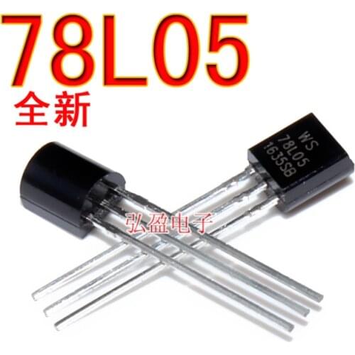 Xinyuan 78l05 L78L05 three-terminal voltage regulator TO92 5V- 92 (100PCS/lot)