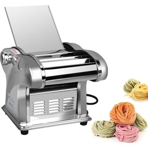 Noodle Machine Household Electric Stainless Steel Hob Noodle Making Tool Kitchen Accessories 6-speed Adjustable Dough Thickness
