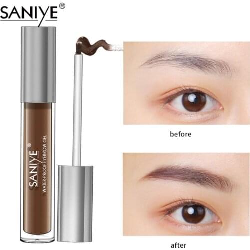 3D Wild Eyebrow Cream Double-headed Eyebrow Brush Eye Brow Pen Long-lasting Waterproof Sweat-proof Makeup Cosmetic TSLM1