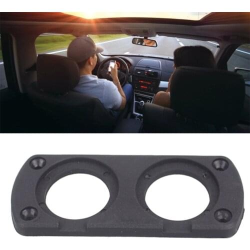 Car USB Panel Charger Switch Voltmeter Power Outlet Cigarette Lighter 1/2/3/4 Hole Mounting Bracket Boat Vehicle 40GF